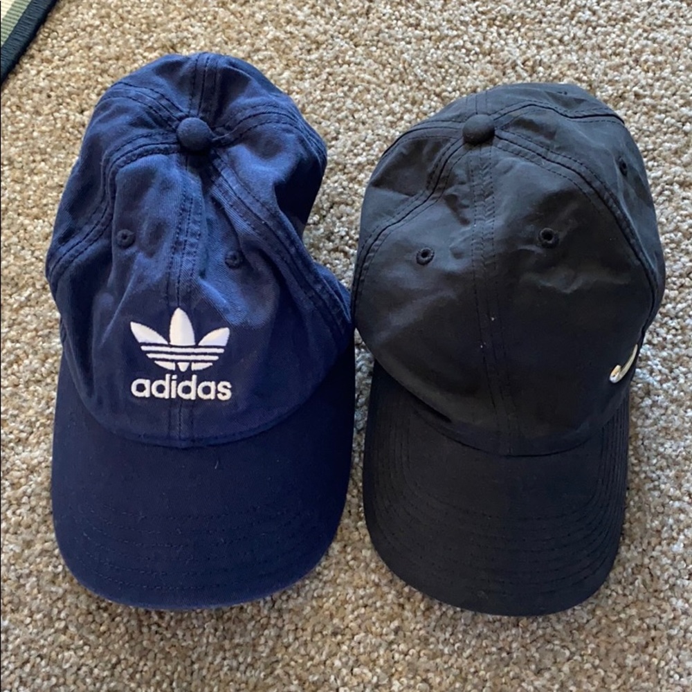 Nike and Adidas Free Size caps